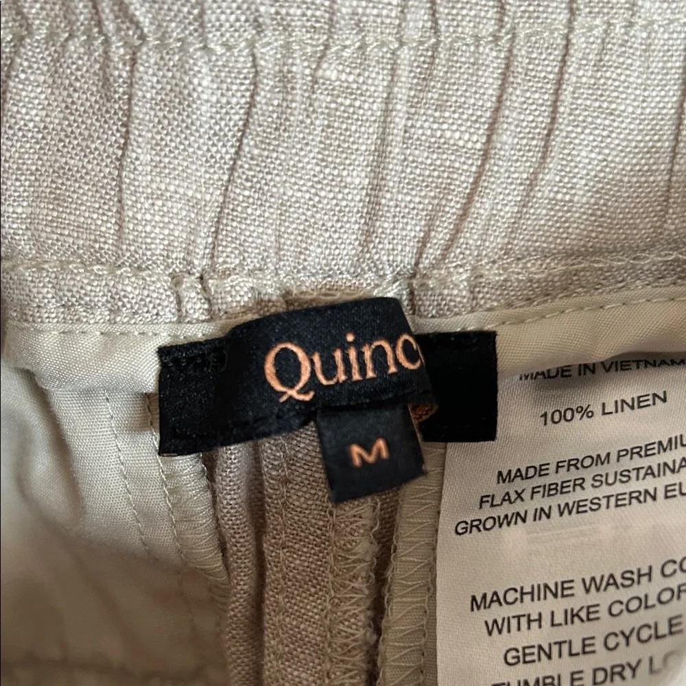 Quince Linen Pants Size Medium - Picture 4 of 4